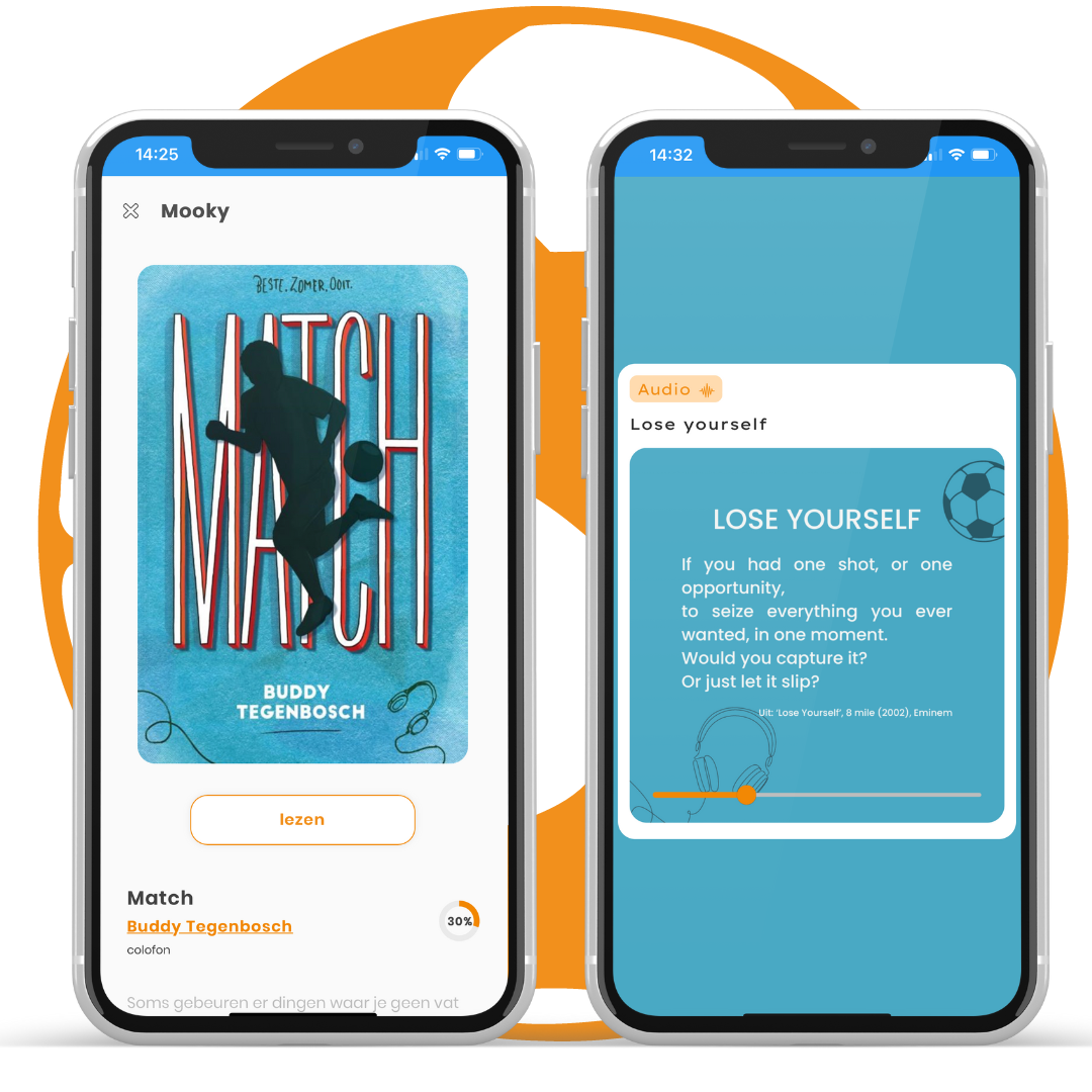 Match screen orange